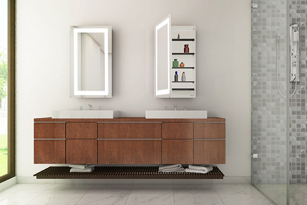 Electric Mirror Ambiance Mirrored Cabinet